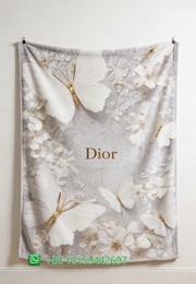 Dior Throw Blankets